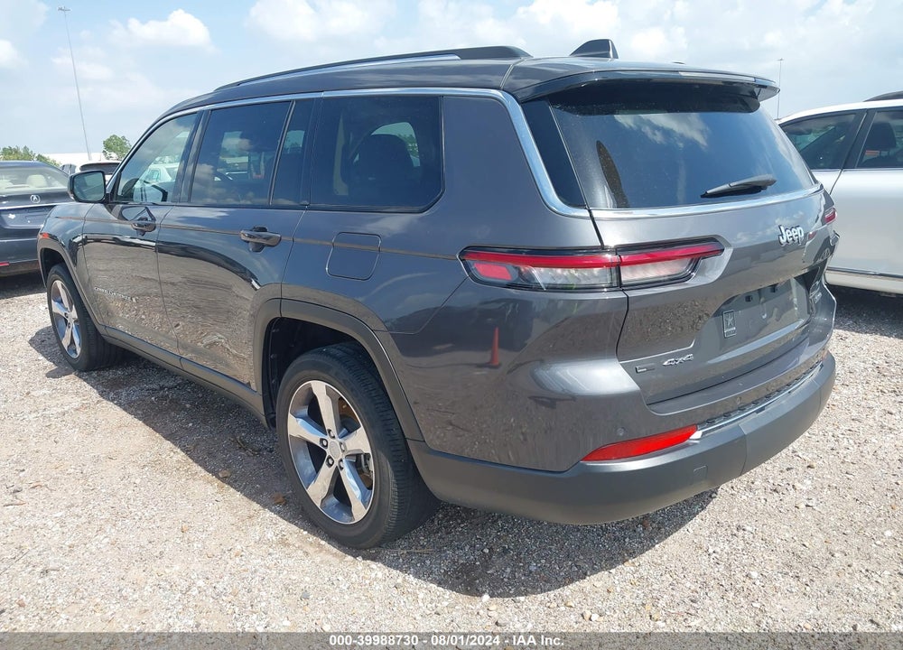 2021 CHEROKEE JEEP GRAND  L LIMITED 4X4 VIN: 1C4RJKBG3M8168782