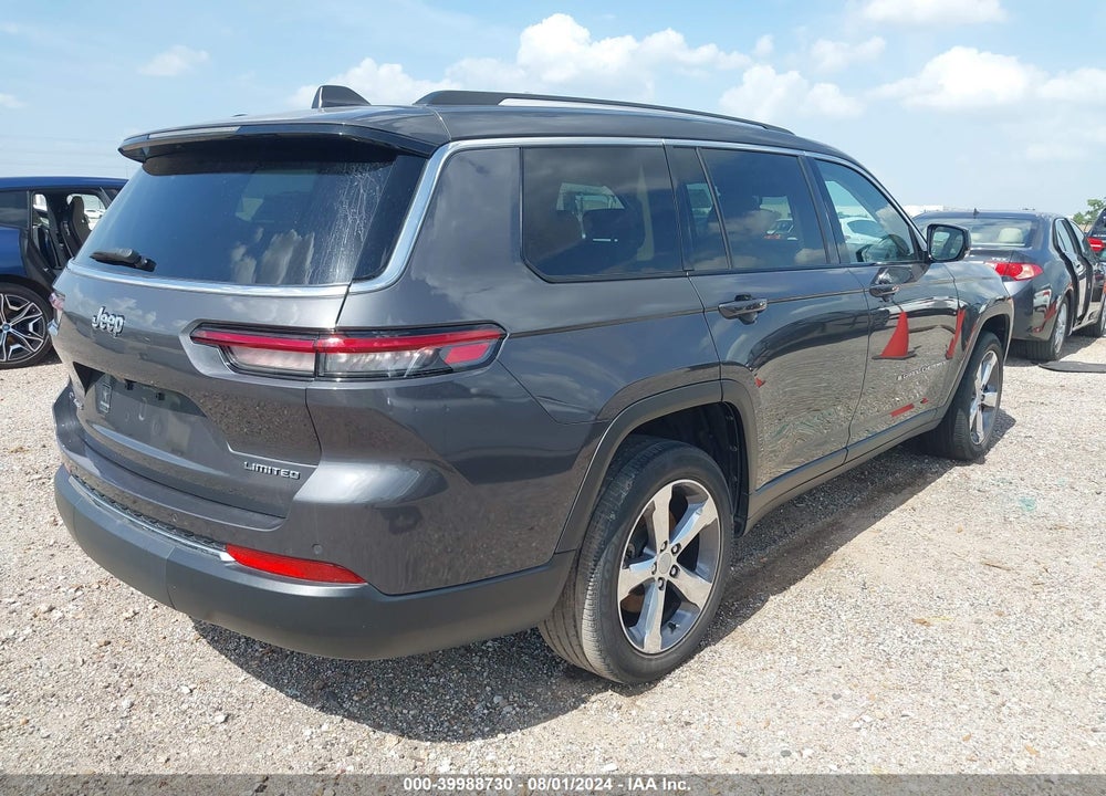 2021 CHEROKEE JEEP GRAND  L LIMITED 4X4 VIN: 1C4RJKBG3M8168782