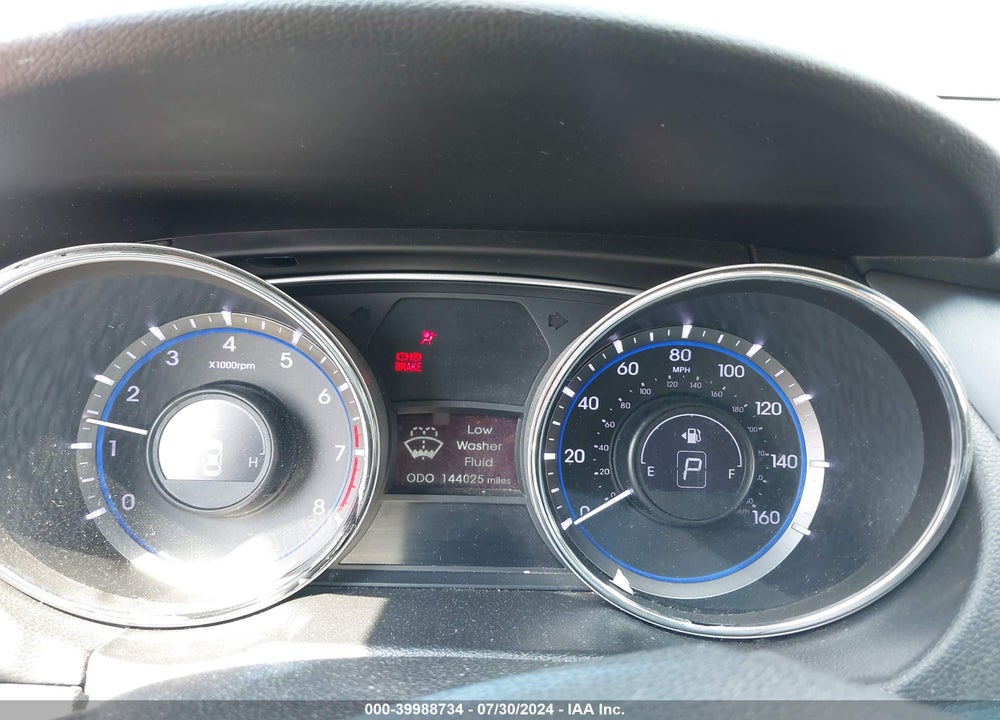 2013 HYUNDAI SONATA GLS VIN: 5NPEB4AC2DH712406
