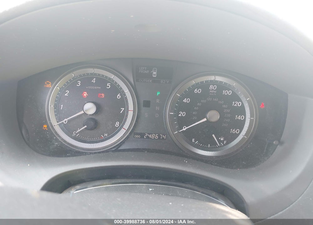 2007 LEXUS ES 350 VIN: JTHBJ46GX72032033