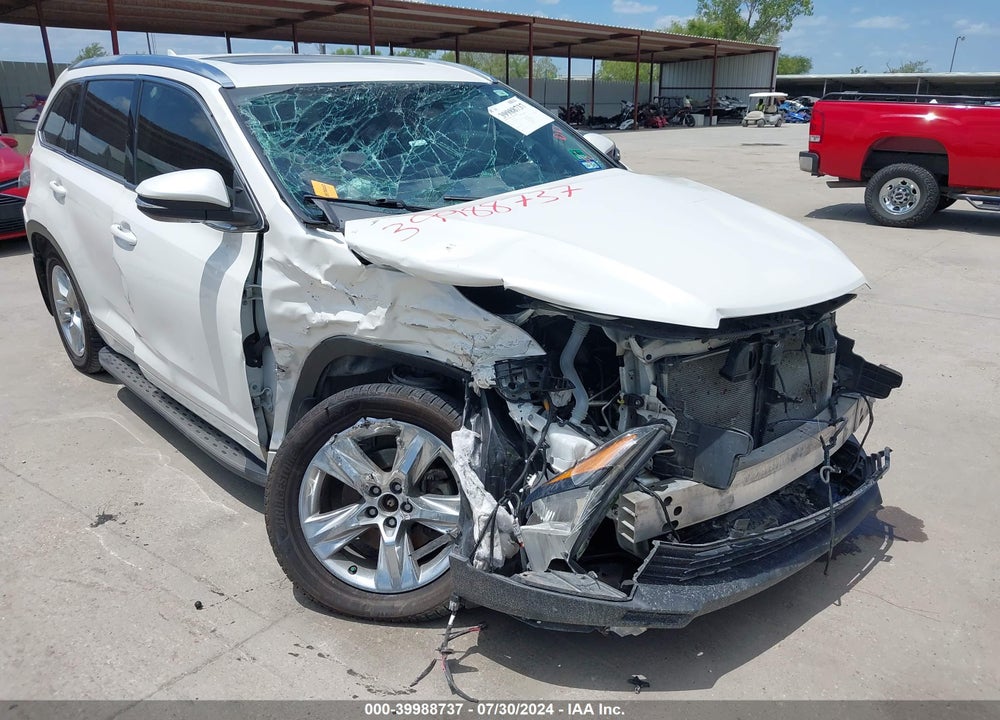 2019 TOYOTA HIGHLANDER LIMITED VIN: 5TDYZRFH1KS349260