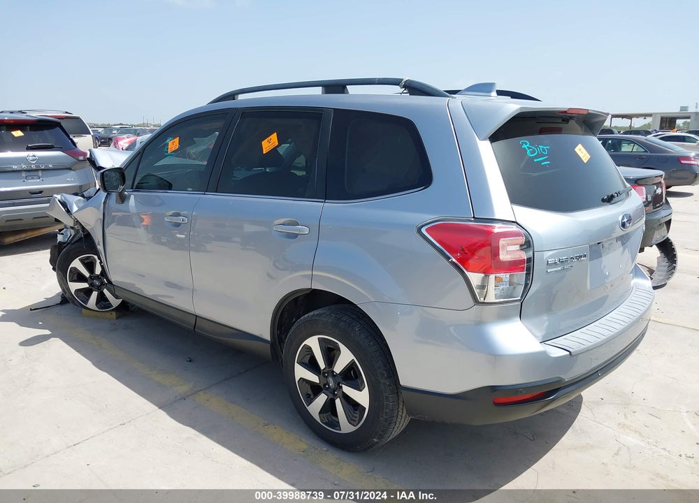 2018 SUBARU FORESTER 2.5I LIMITED VIN: JF2SJARCXJH533583