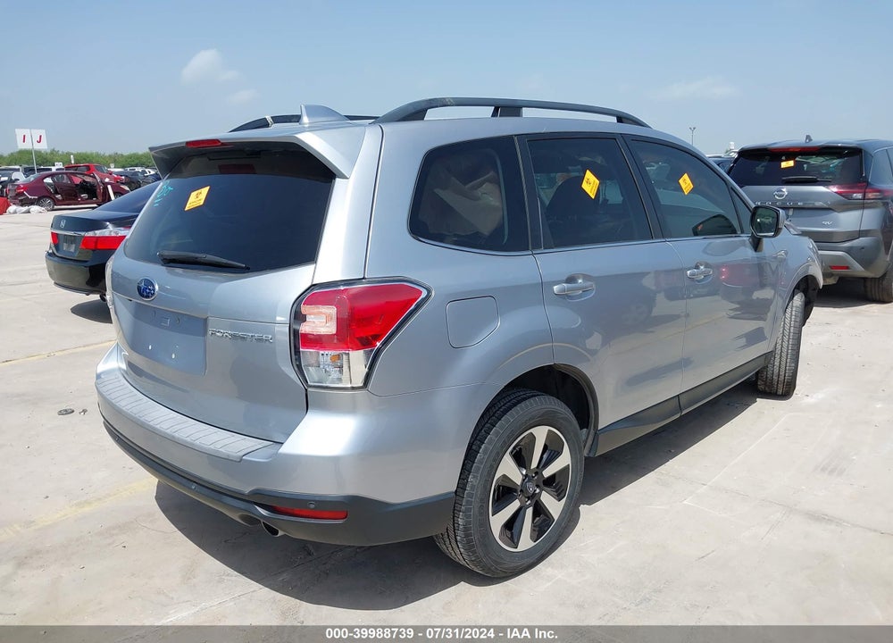2018 SUBARU FORESTER 2.5I LIMITED VIN: JF2SJARCXJH533583