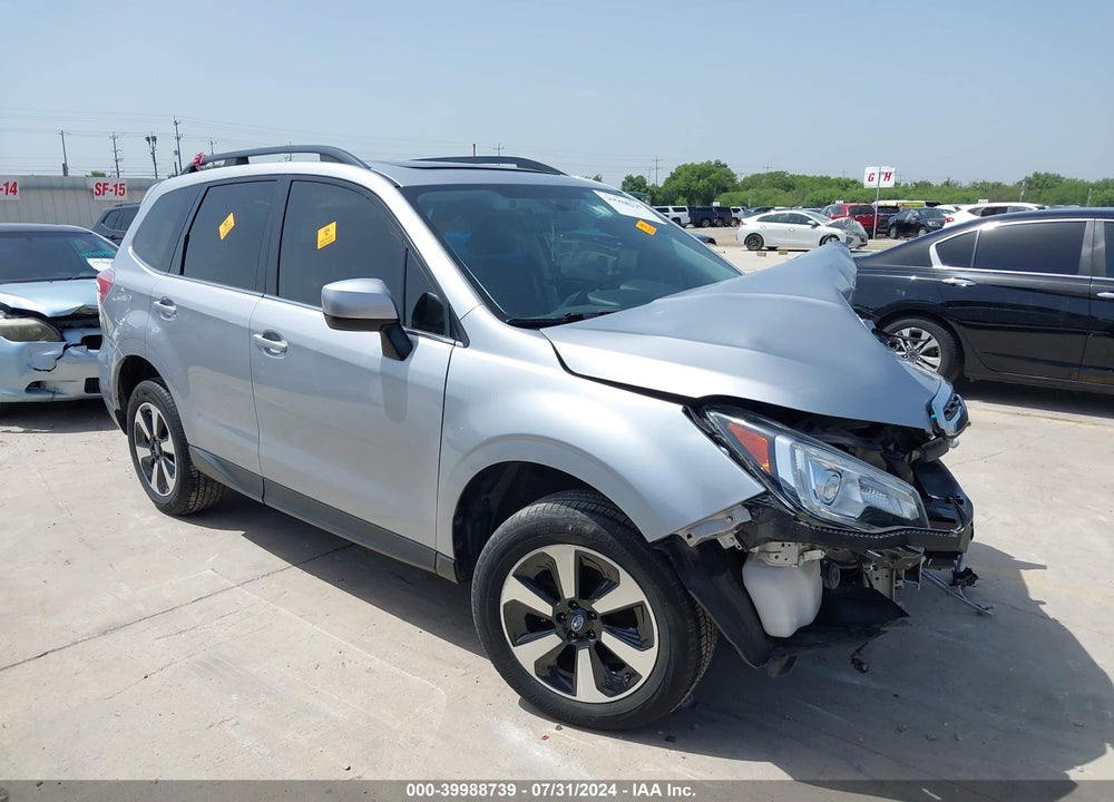 2018 SUBARU FORESTER 2.5I LIMITED VIN: JF2SJARCXJH533583