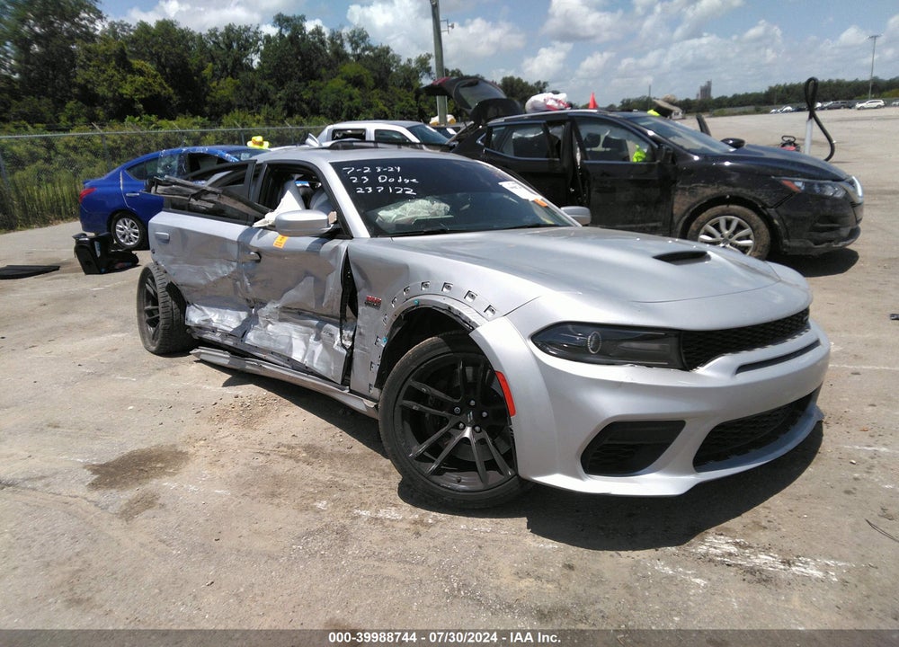 2022 DODGE CHARGER SCAT PACK WIDEBODY VIN: 2C3CDXGJ2NH237122