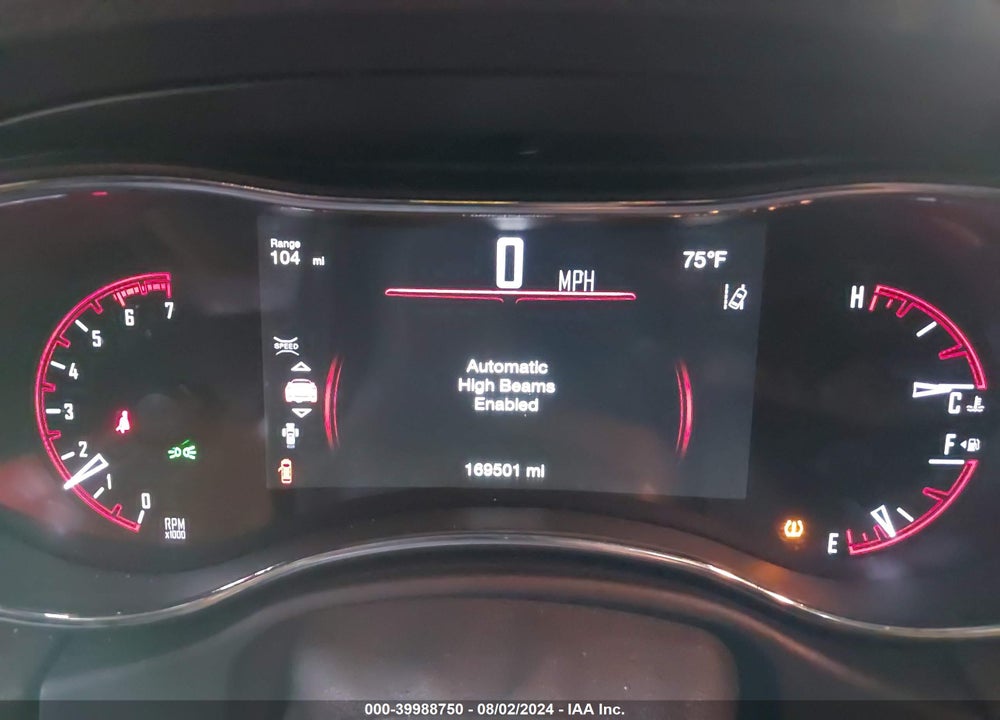 2017 DODGE DURANGO R/T AWD VIN: 1C4SDJCT6HC652723
