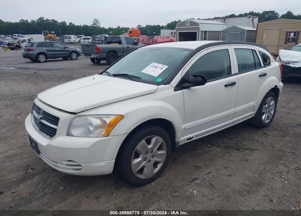 2007 DODGE CALIBER SXT VIN: 1B3HB48BX7D115994