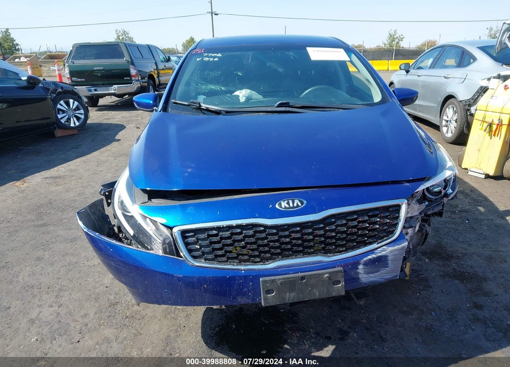 2017 KIA FORTE LX VIN: 3KPFK4A7XHE051354
