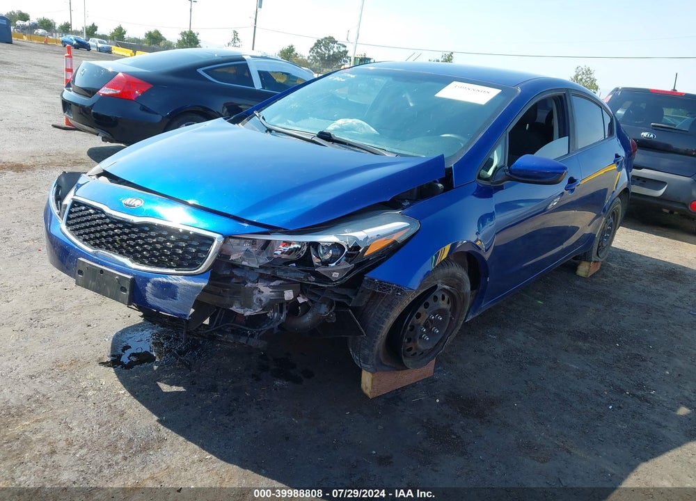 2017 KIA FORTE LX VIN: 3KPFK4A7XHE051354