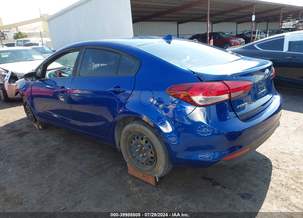 2017 KIA FORTE LX VIN: 3KPFK4A7XHE051354