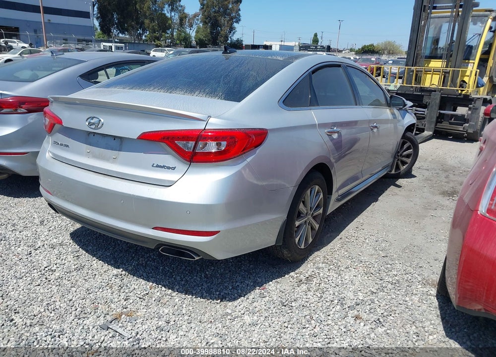 2016 HYUNDAI SONATA LIMITED VIN: 5NPE34AFXGH397690