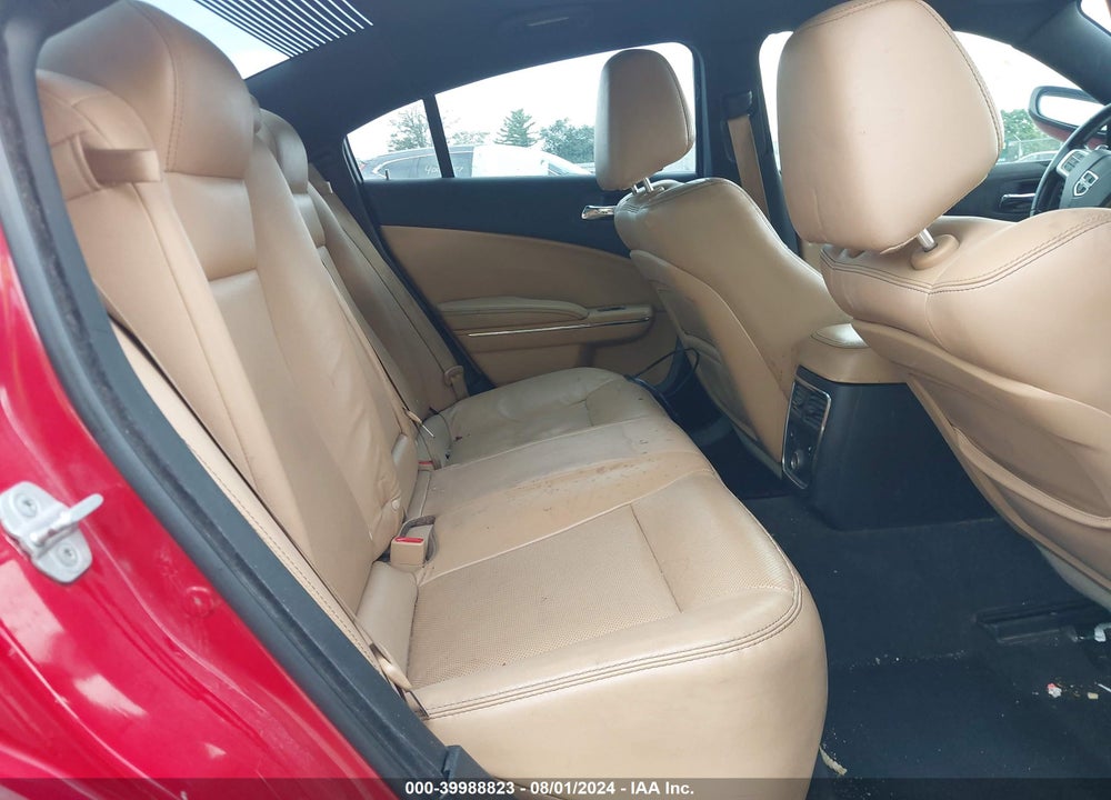 2012 DODGE CHARGER SXT VIN: 2C3CDXHG7CH290334