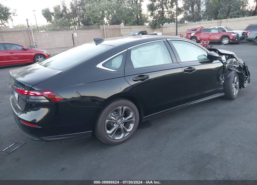 2023 HONDA ACCORD EX VIN: 1HGCY1F38PA046937