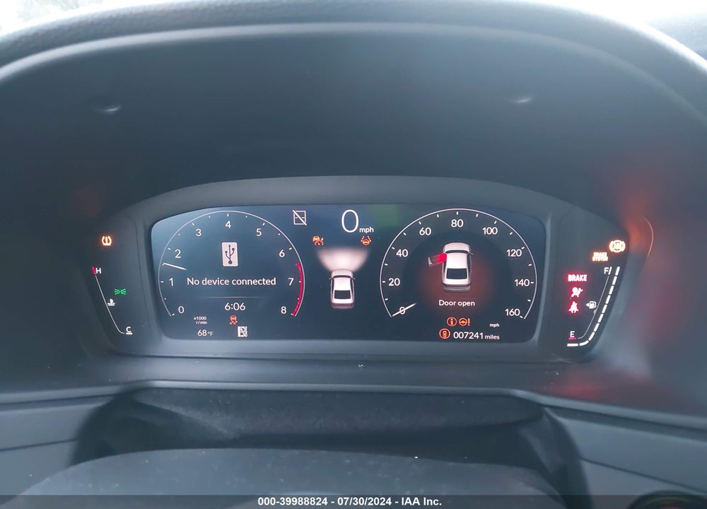 2023 HONDA ACCORD EX VIN: 1HGCY1F38PA046937