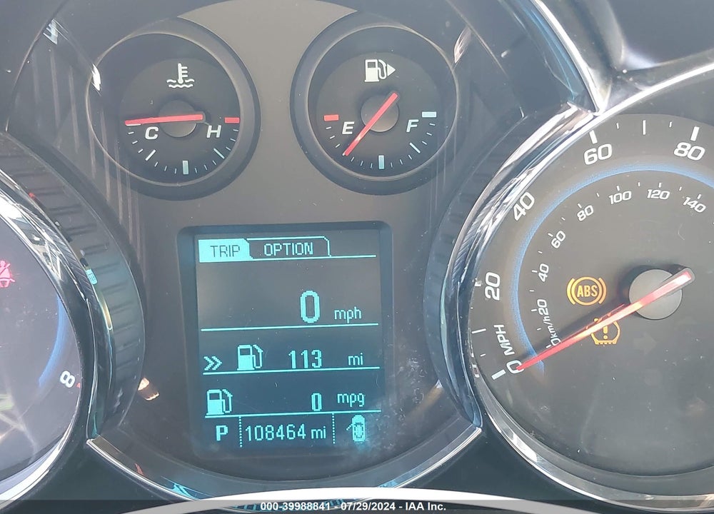 2014 CHEVROLET CRUZE 1LT AUTO VIN: 1G1PC5SB3E7215591