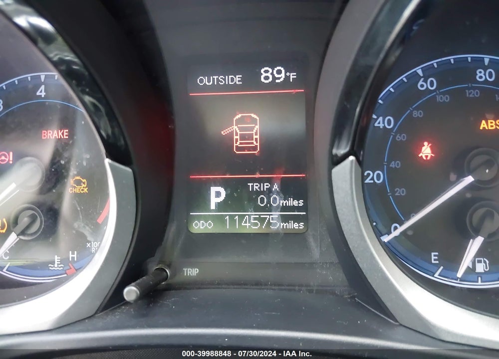 2015 TOYOTA COROLLA S PLUS VIN: 5YFBURHE2FP263512