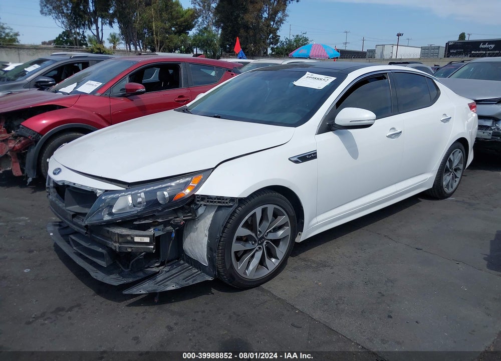 2015 KIA OPTIMA SX TURBO VIN: 5XXGR4A60FG443402