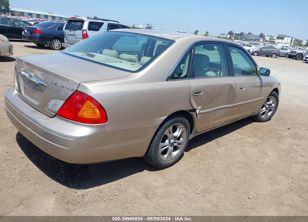 2001 TOYOTA AVALON XLS VIN: 4T1BF28B31U131485