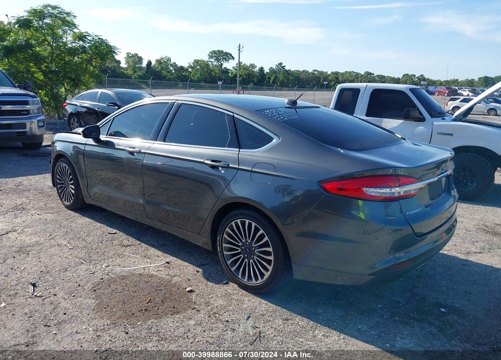 2017 FORD FUSION SE VIN: 3FA6P0HD9HR170064