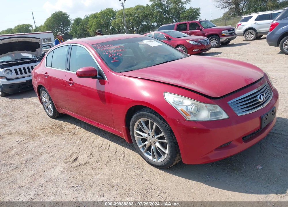 2008 INFINITI G35X VIN: JNKBV61F68M275522