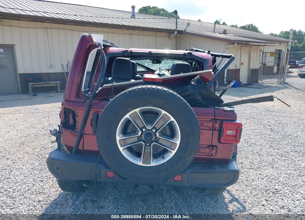 2021 JEEP WRANGLER UNLIMITED SAHARA 4X4 VIN: 1C4HJXEN7MW685887