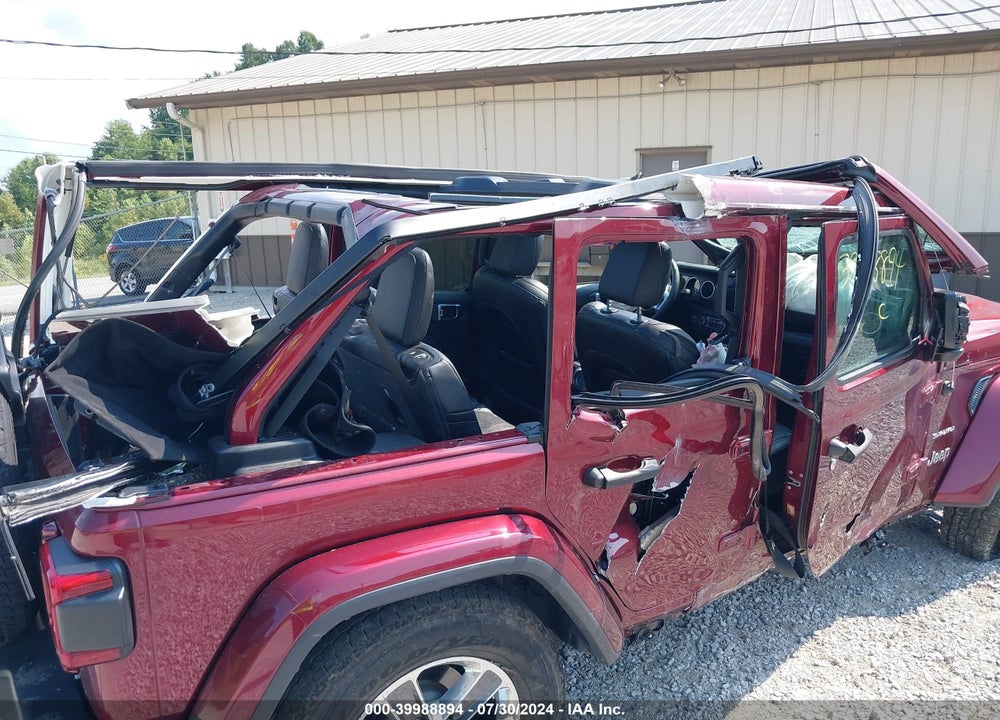 2021 JEEP WRANGLER UNLIMITED SAHARA 4X4 VIN: 1C4HJXEN7MW685887