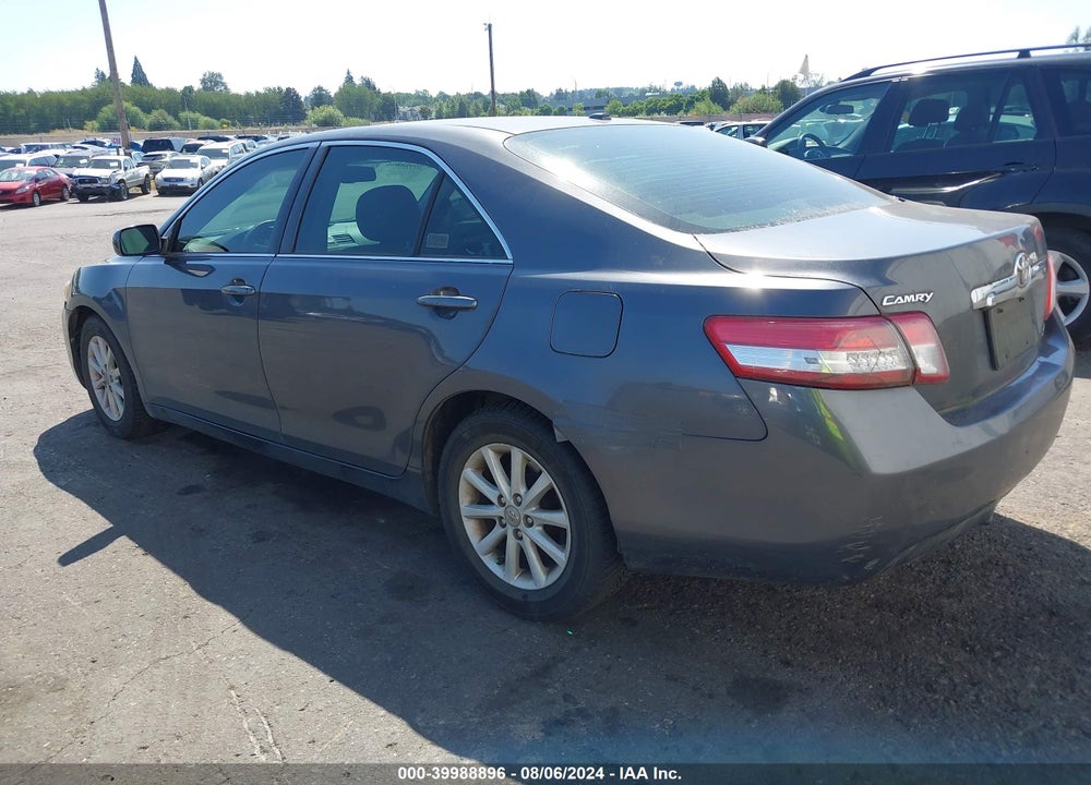 2011 TOYOTA CAMRY XLE VIN: 4T4BF3EK2BR143368