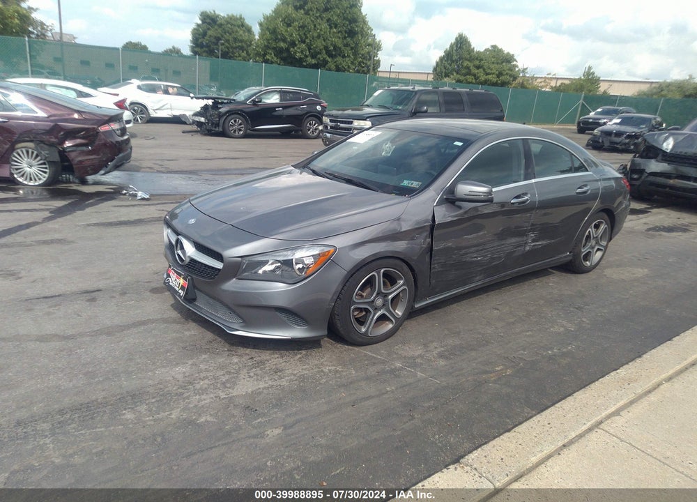 2017 MERCEDES-BENZ CLA 250 4MATIC VIN: WDDSJ4GB5HN418773