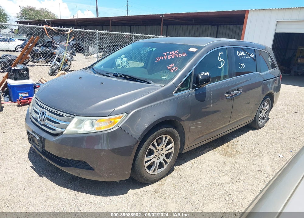 2013 HONDA ODYSSEY EX VIN: 5FNRL5H41DB020445