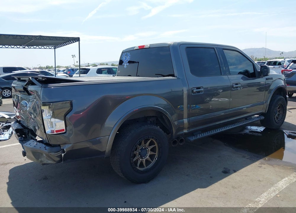 2016 FORD F-150 XLT VIN: 1FTEW1CF2GKE25955