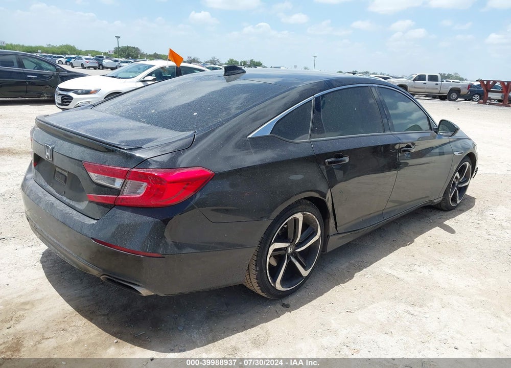 2018 HONDA ACCORD SPORT VIN: 1HGCV1F38JA200210