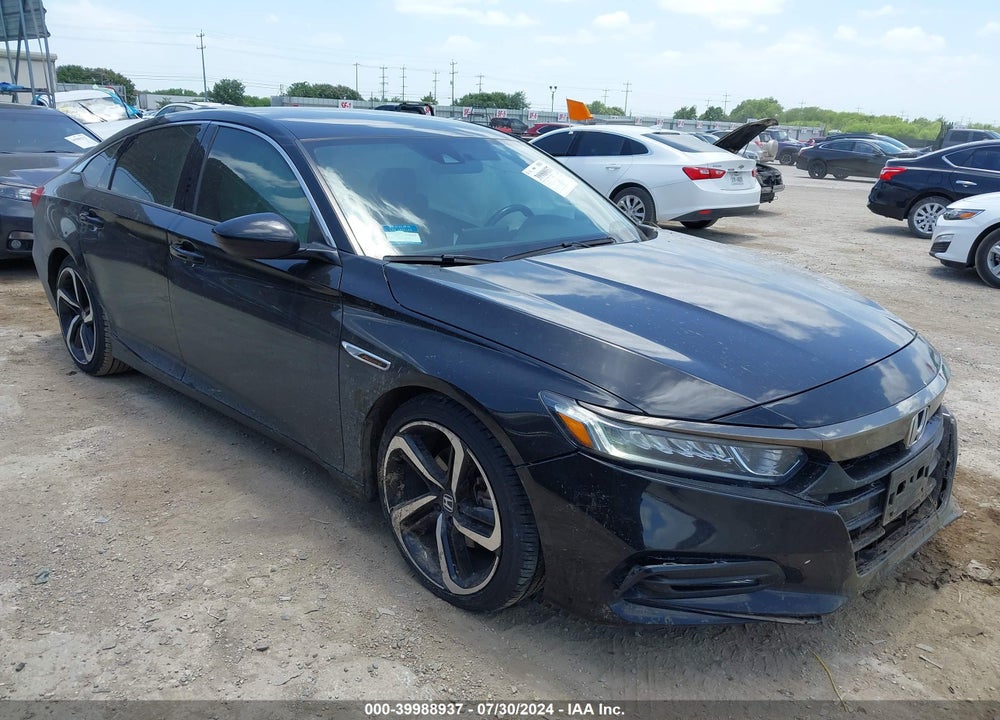 2018 HONDA ACCORD SPORT VIN: 1HGCV1F38JA200210