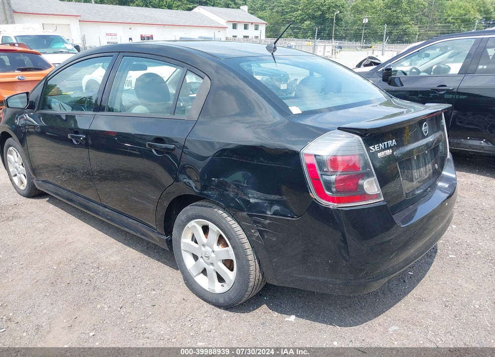 2011 NISSAN SENTRA 2.0SR VIN: 3N1AB6AP2BL618877