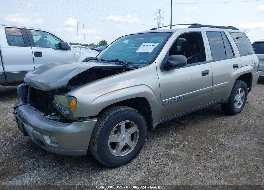 2003 CHEVROLET TRAILBLAZER LT VIN: 1GNDS13S232145541