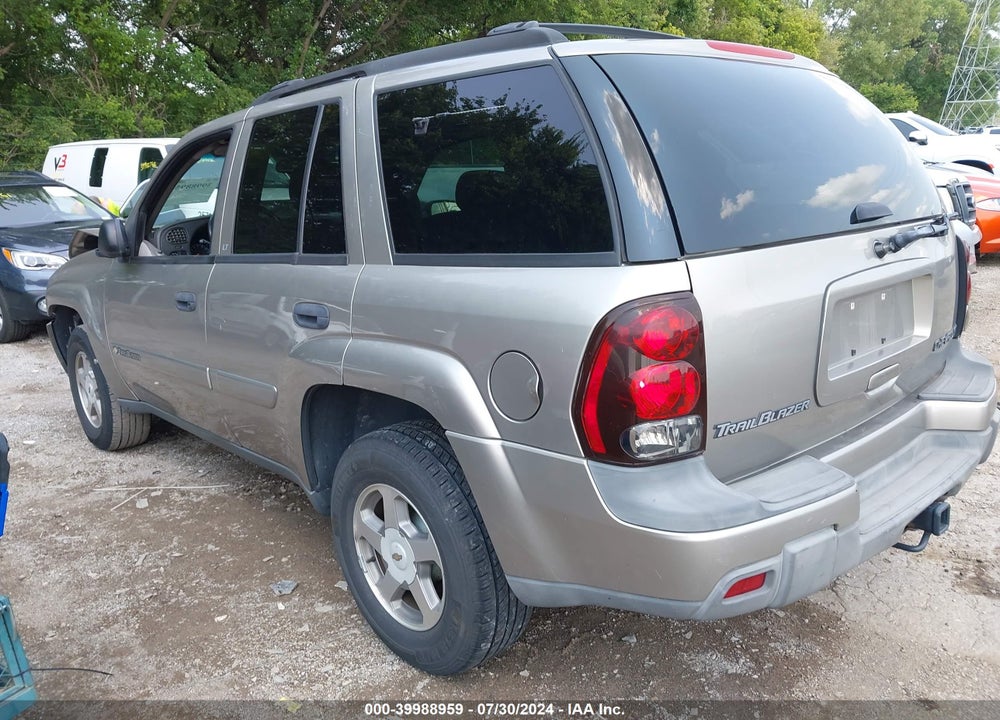 2003 CHEVROLET TRAILBLAZER LT VIN: 1GNDS13S232145541