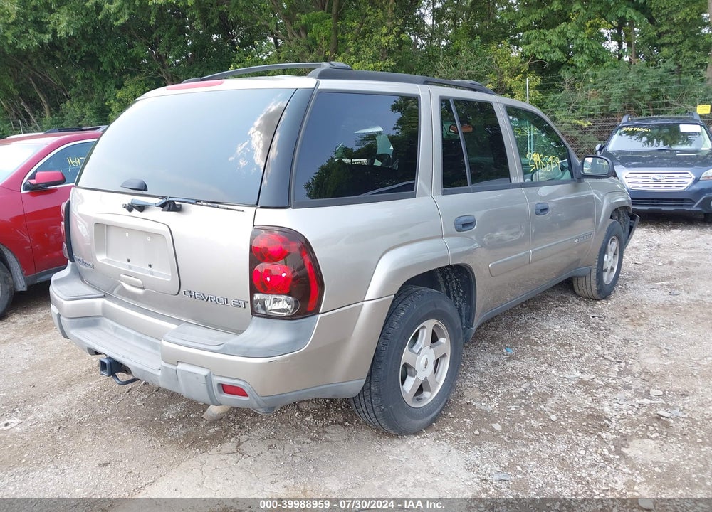 2003 CHEVROLET TRAILBLAZER LT VIN: 1GNDS13S232145541