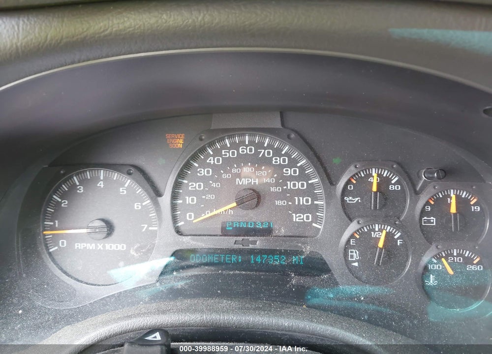 2003 CHEVROLET TRAILBLAZER LT VIN: 1GNDS13S232145541