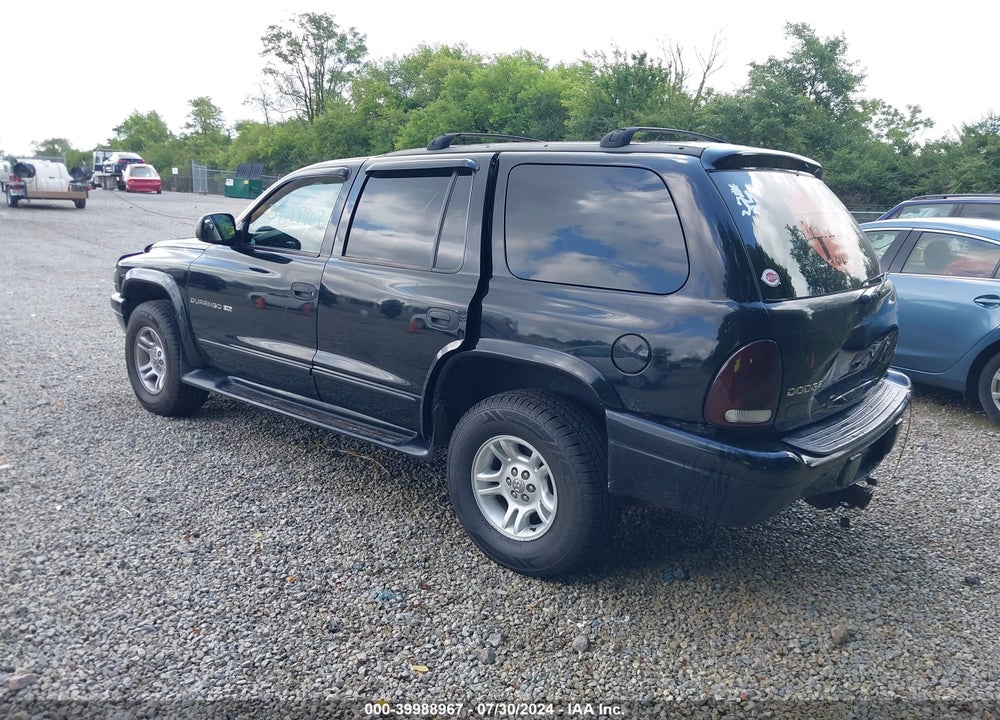 2001 DODGE DURANGO VIN: 1B4HS28N31F586150