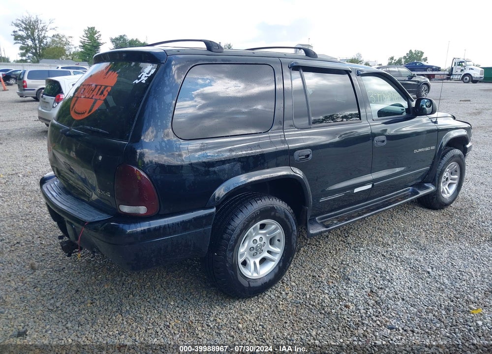 2001 DODGE DURANGO VIN: 1B4HS28N31F586150