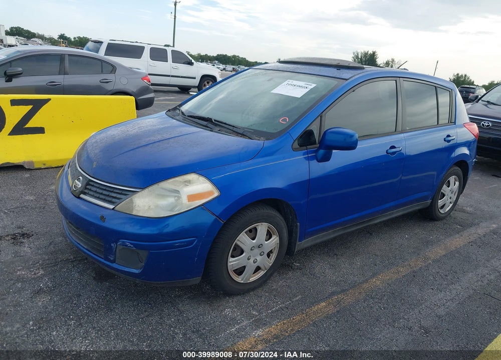2008 NISSAN VERSA 1.8S VIN: 3N1BC13E58L459801