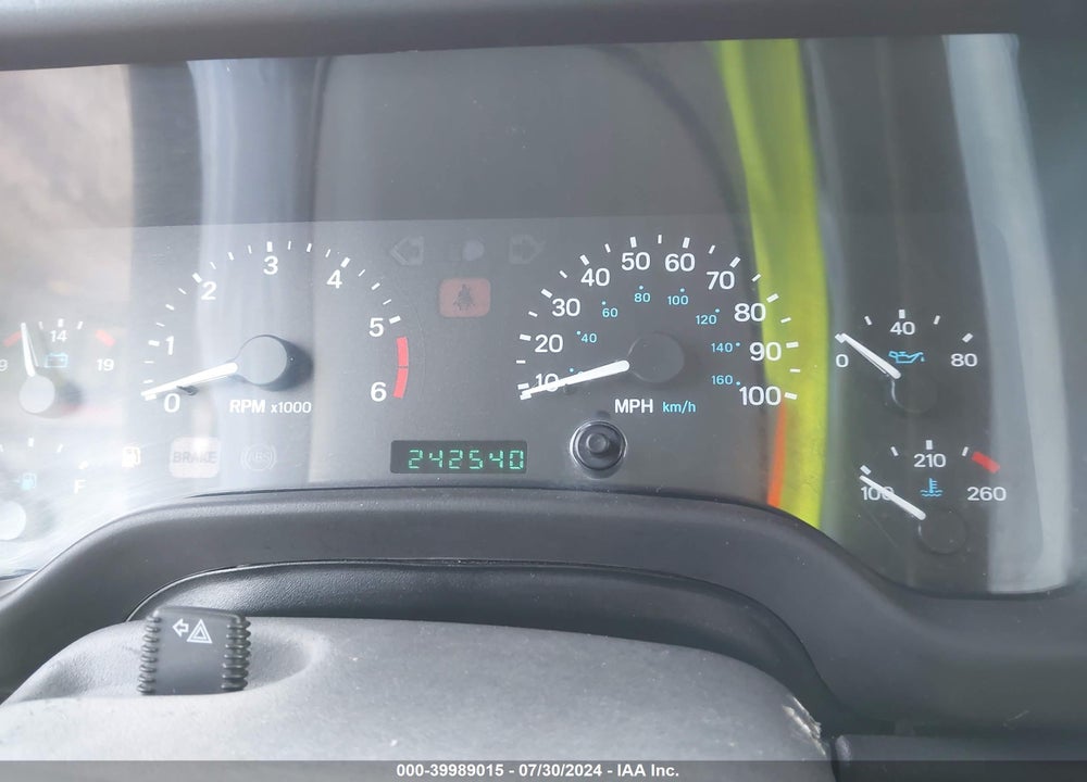 2000 JEEP WRANGLER SPORT VIN: 1J4FA49S4YP759220