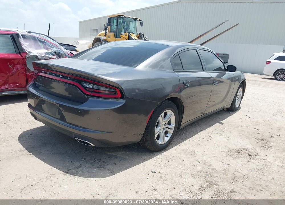 2021 DODGE CHARGER SXT RWD VIN: 2C3CDXBG4MH643025