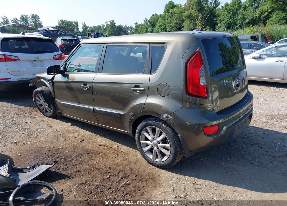 2012 KIA SOUL VIN: KNDJT2A63C7418364