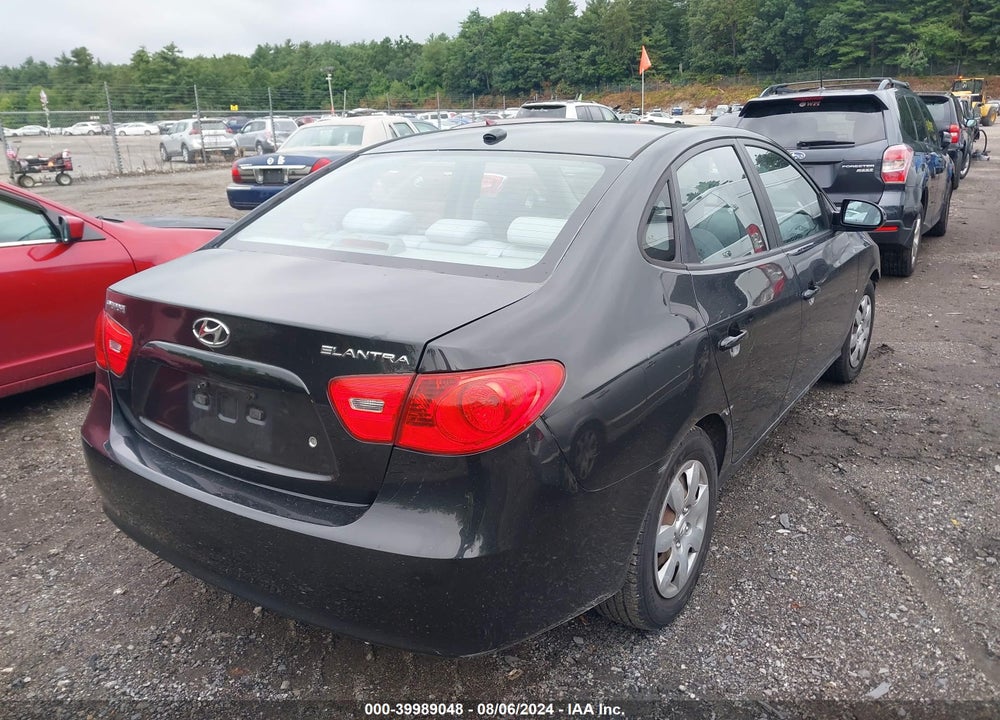 2008 HYUNDAI ELANTRA GLS/SE VIN: KMHDU46D88U526514