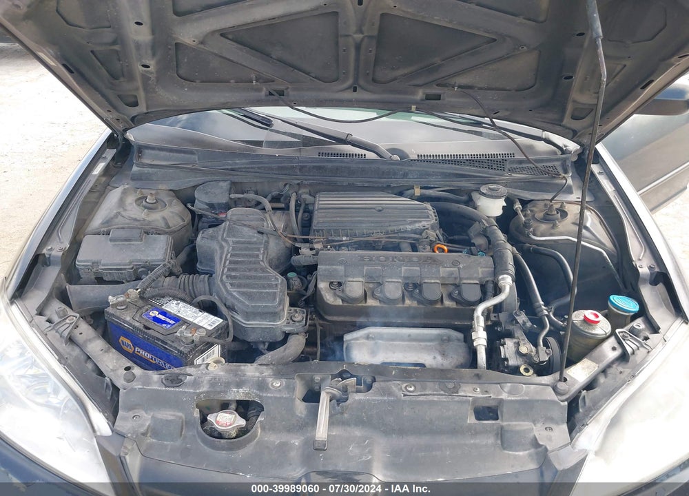 2005 HONDA CIVIC LX VIN: 2HGES16515H569324