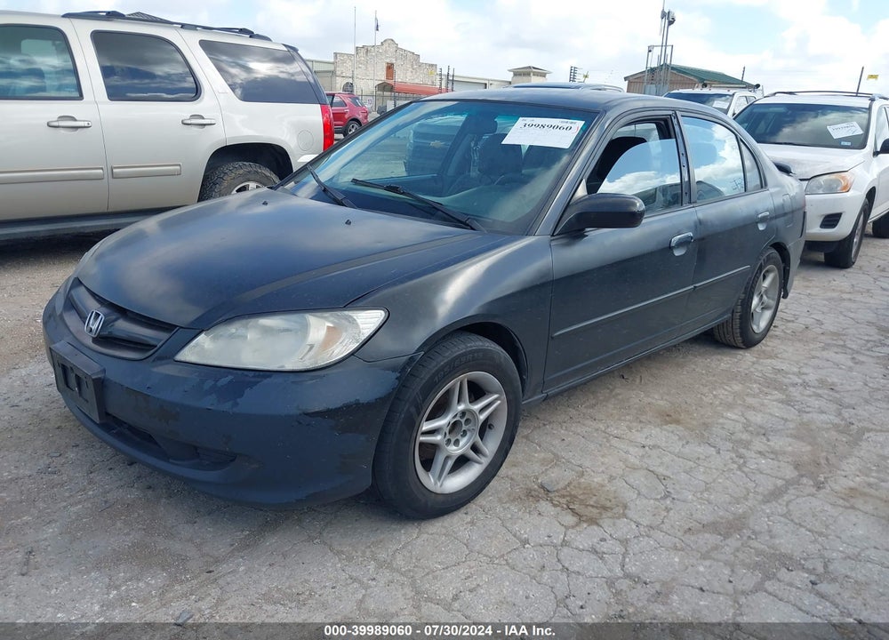 2005 HONDA CIVIC LX VIN: 2HGES16515H569324