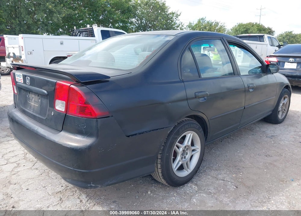 2005 HONDA CIVIC LX VIN: 2HGES16515H569324