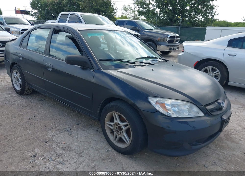 2005 HONDA CIVIC LX VIN: 2HGES16515H569324