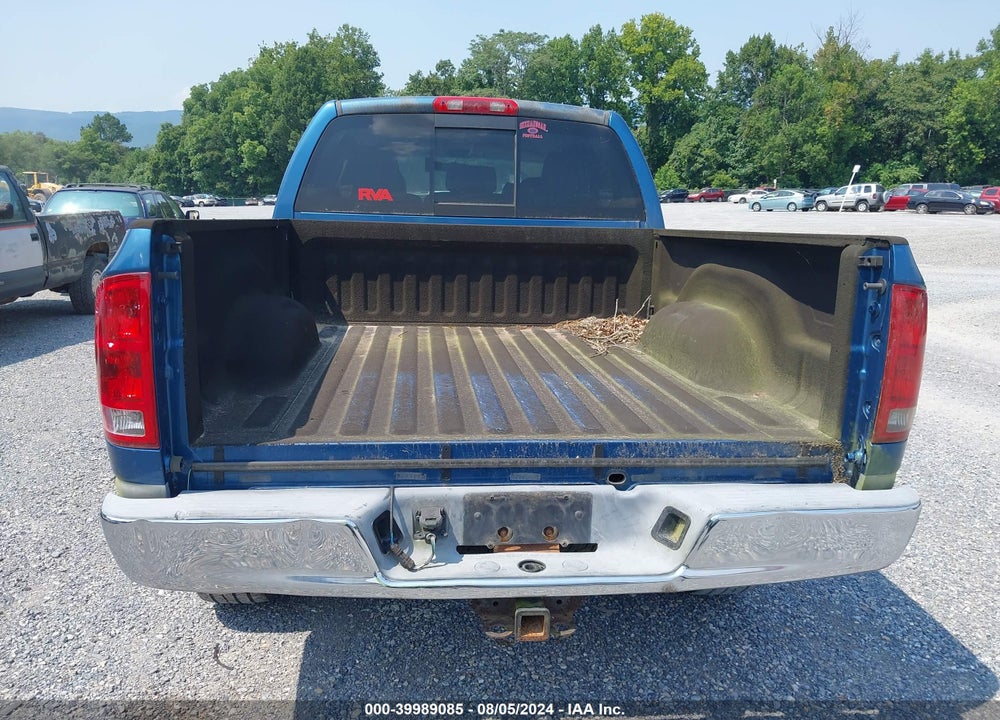 2006 DODGE RAM 1500 SLT VIN: 3D7KS19D86G168400