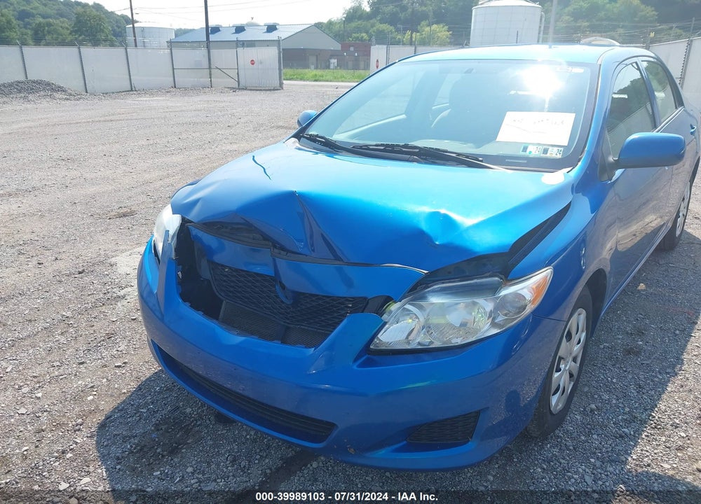 2010 TOYOTA COROLLA LE VIN: 2T1BU4EE9AC521329